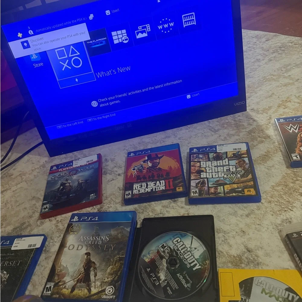 PS4 Console with Games/Accessories+!